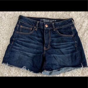 American Eagle Super Stretch Denim Shorts Size 8